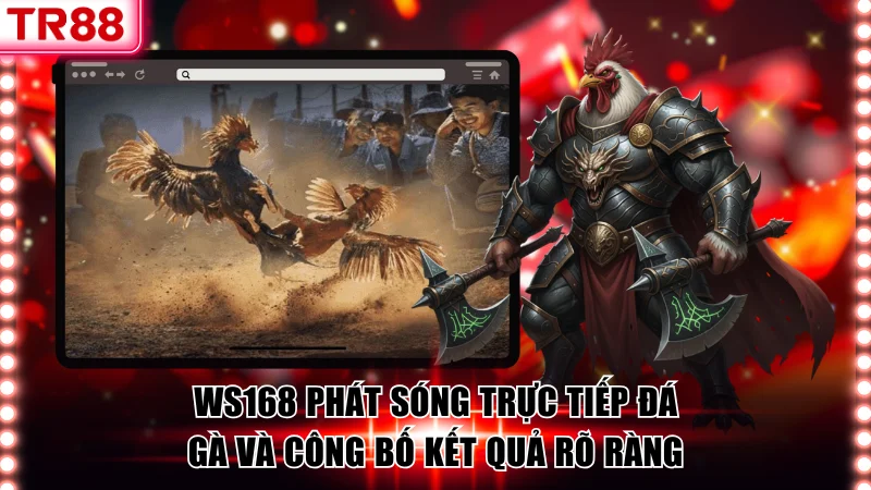 WS168 phát sóng và công bố kết quả minh bạch